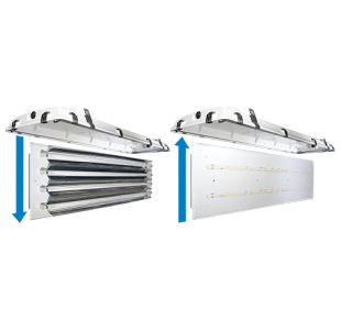 VAPOR TIGHT HIGH BAY RETROFIT