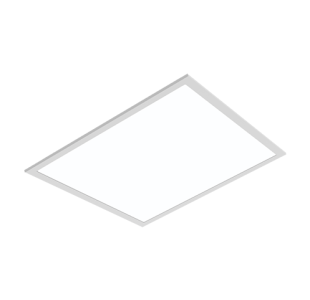 Back-lit Flat Panel, 2X2, 4400lm, 3500K with PMMA Frosted Lens and a universal voltage driver.