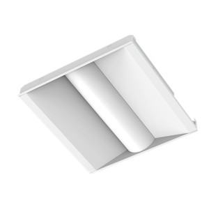 LED Volumetric Troffer, 2X2, 3600lm,3500K,with PMMA Frosted Lens and a universal voltage driver.