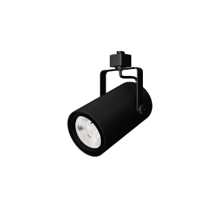 ORBIT Track Fixture - Large, 30/40W, 2700K, 35°, Black finish - (ORB/BODY/L/BL + ORB/LED/L3040/927 + ORB/OPTIC/L/FL + ORB/DRIVER/L/DIM120V + ORB/ADPT/L/H/BL)