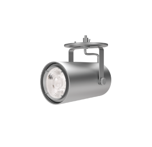 ORBIT Track Fixture - Large, 30/40W, 2700K, 35°, Silver finish - (ORB/BODY/L/SV + ORB/LED/L3040/927 + ORB/OPTIC/L/FL + ORB/DRIVER/L/DIM120V + ORB/ADPT/L/CM/SV)