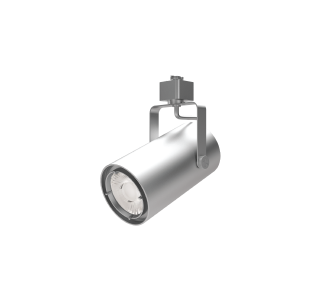ORBIT Track Fixture - Medium, 15/20W, 2700K, 35°, Silver finish - (ORB/BODY/M/SV + ORB/LED/M1520/927 + ORB/OPTIC/M/FL + ORB/DRIVER/M/DIM120V + ORB/ADPT/M/H/SV)