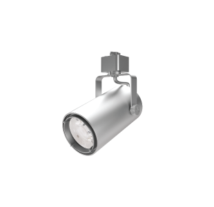 ORBIT Track Fixture - Small, 7/10W, 2700K, 35°, Silver finish - (ORB/BODY/S/SV + ORB/LED/S0710/927 + ORB/OPTIC/S/FL + ORB/DRIVER/S/DIM120V + ORB/ADPT/S/H/SV)