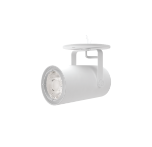 ORBIT Track Fixture - Medium, 15/20W, 2700K, 35°, White finish - (ORB/BODY/M/WH + ORB/LED/M1520/927 + ORB/OPTIC/M/FL + ORB/DRIVER/M/DIM120V + ORB/ADPT/M/CM/WH)