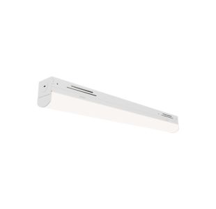 Lumen Selectable (2000/3000/4000lm) 2ft LED Slim Strip 1.9" Wide CCT Selectable (3500/4000/5000K), Universal Voltage driver, lens as standard.
