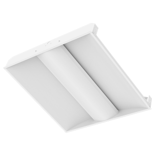 2x2 Complete LED Volumetric Troffer, 24W, 3500K