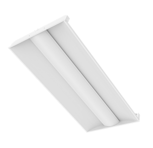 2x4 Complete LED Volumetric Troffer, 30W, 3500K
